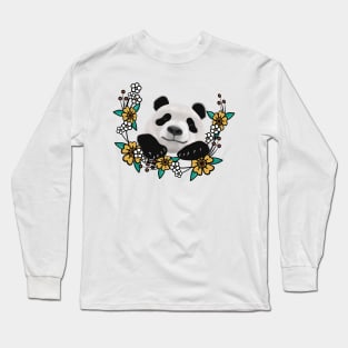 Panda zen Long Sleeve T-Shirt